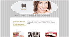 Desktop Screenshot of cliniquedentisterie.com